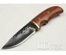 Rare Wood Handle CJH Fixed Blade Knife Survival knife UDTEK01326